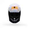 KASK MOTOCYKLOWY FOX V1 NOBLE BLACK WHITE S
